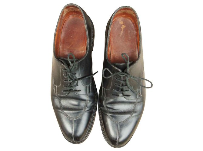 J.M. WESTON half-hunting derbies J.M.Weston shoe size 8 C Black Leather  ref.111839